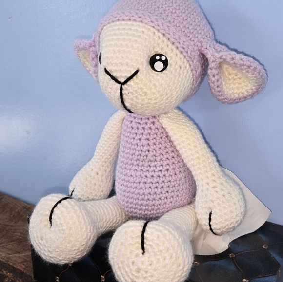 Crochet Keepsake Lamb - Picture 3 of 3